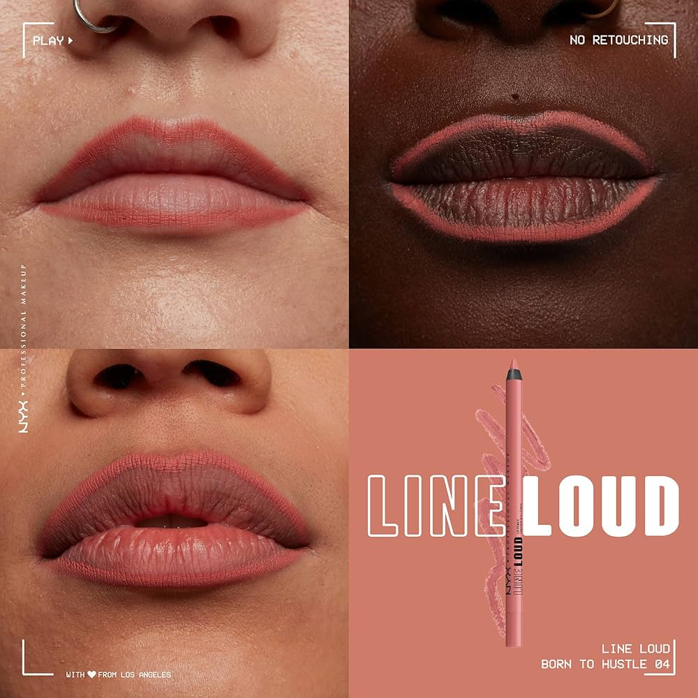 Creion buze NYX Professional Makeup Line Loud Lip Pencil Born to Hustle