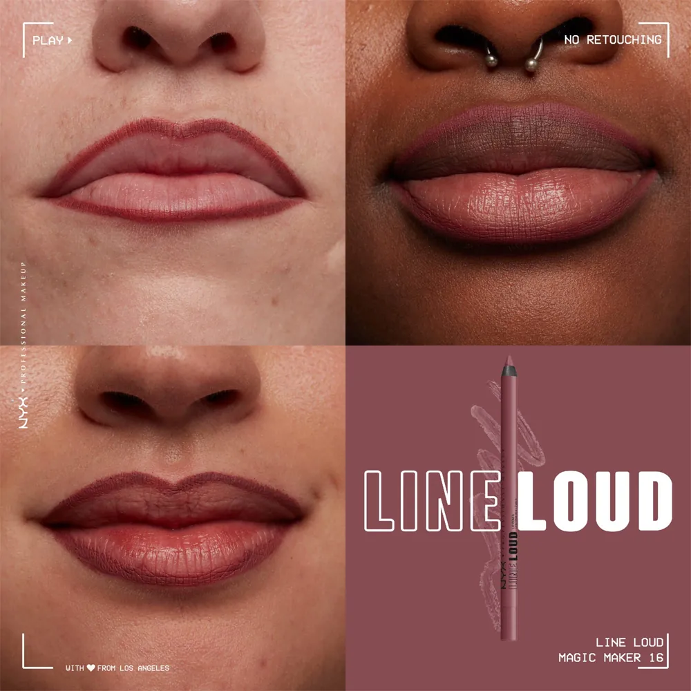 Creion buze NYX Professional Makeup Line Loud Lip Pencil Magic Maker