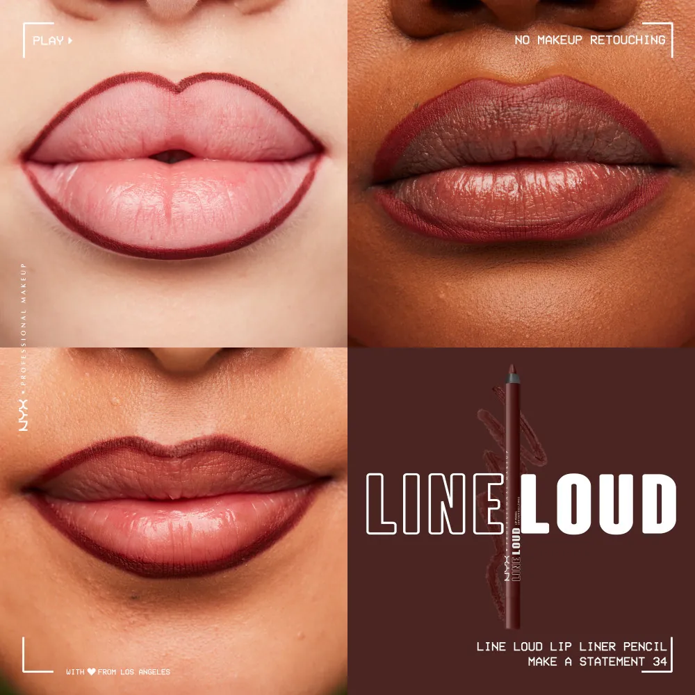 Creion buze NYX Professional Makeup Line Loud Lip Pencil Make a statement