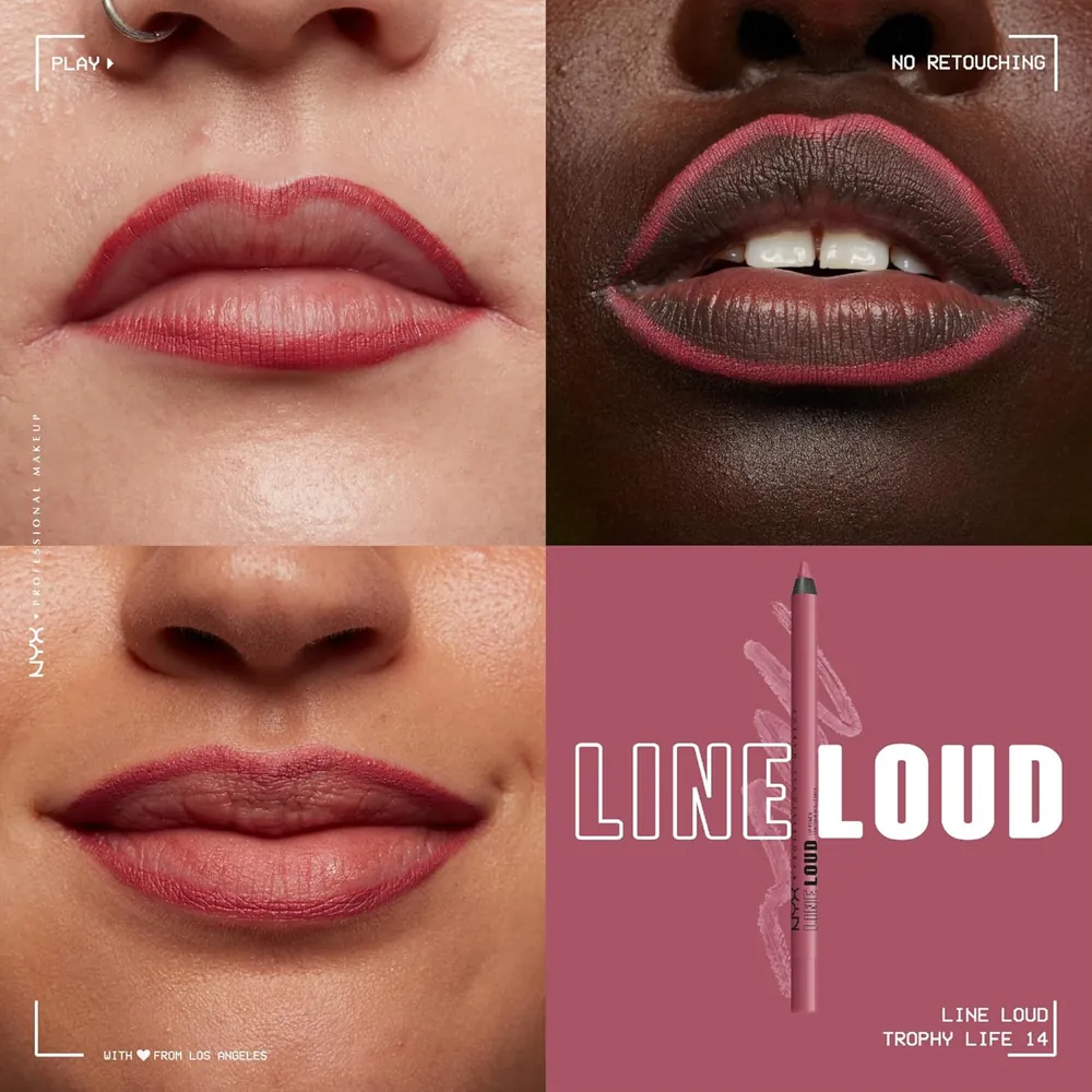 Creion buze NYX Professional Makeup Line Loud Lip Pencil Trophy Life