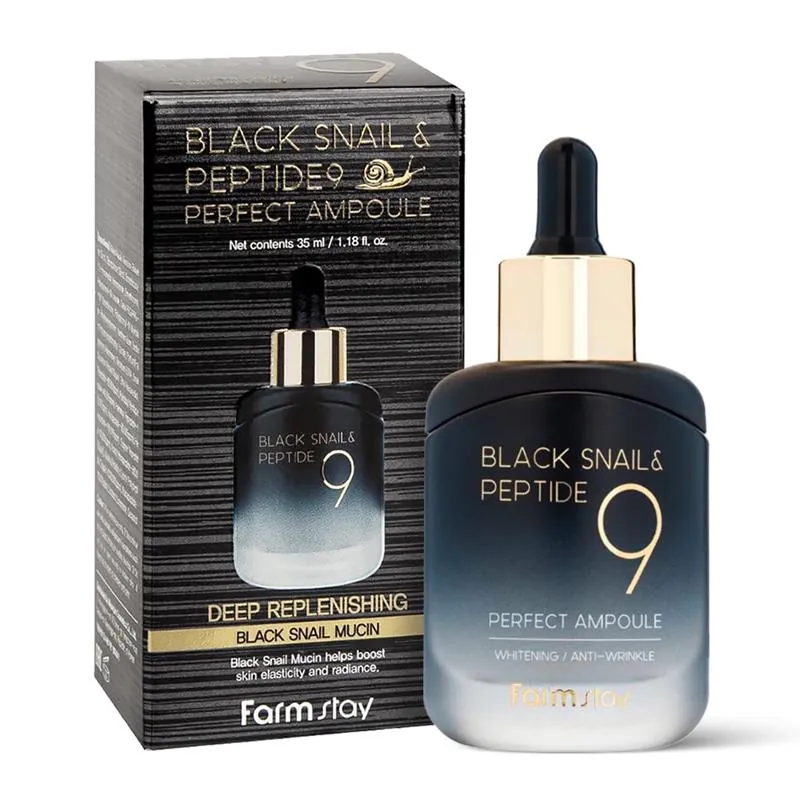 Ser Hranitor Anti-Rid Farmstay Black Snail & Peptide Perfect Ampoule