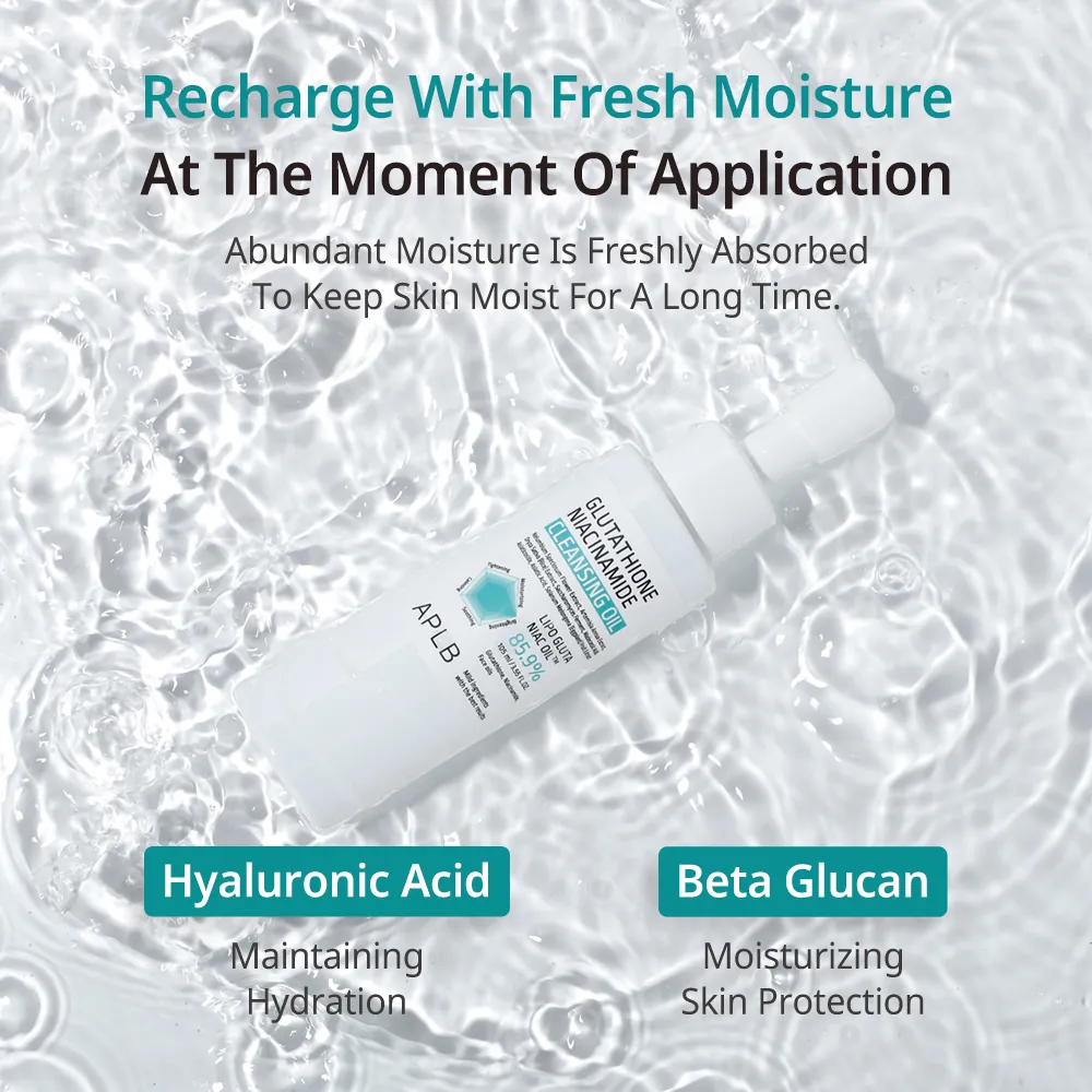 Ulei demachiant coreean APLB Glutathione Niacinamide Cleansing Oil