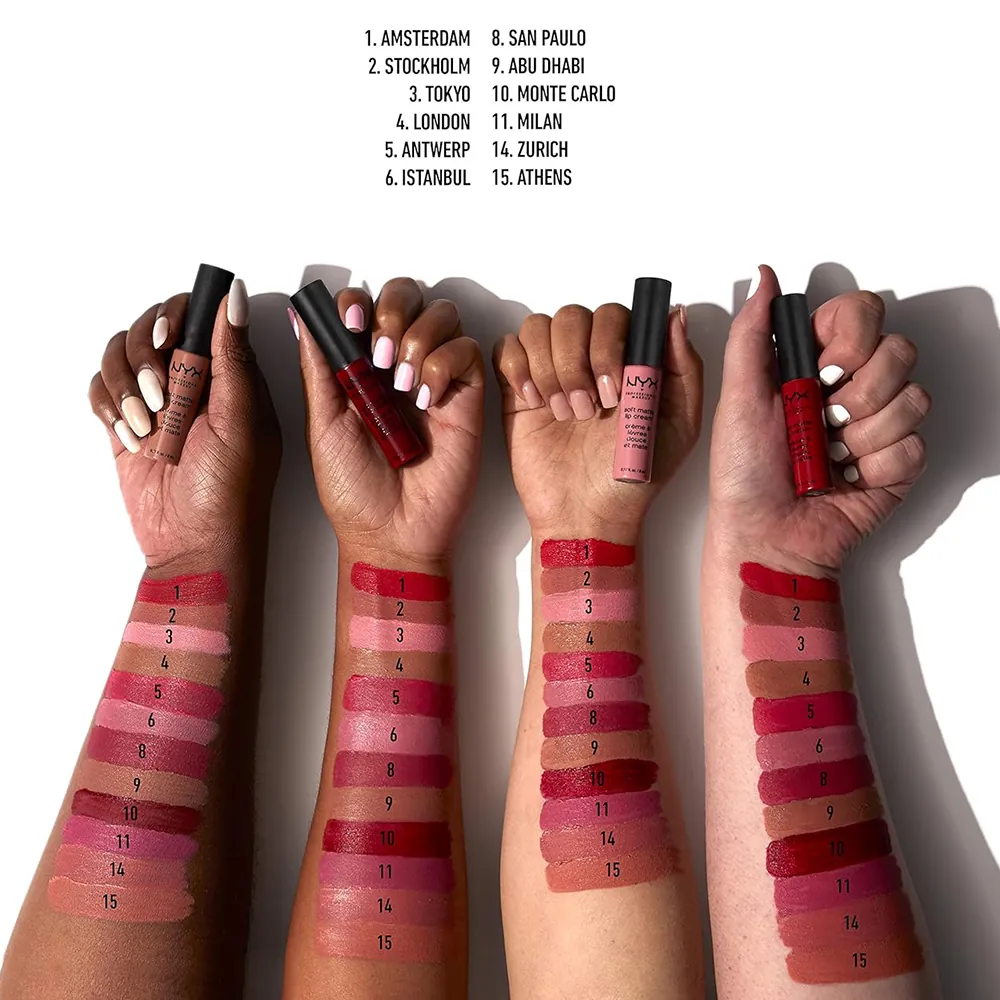 Ruj NYX Professional Makeup Soft Matte Lip Cream Abu Dhabi