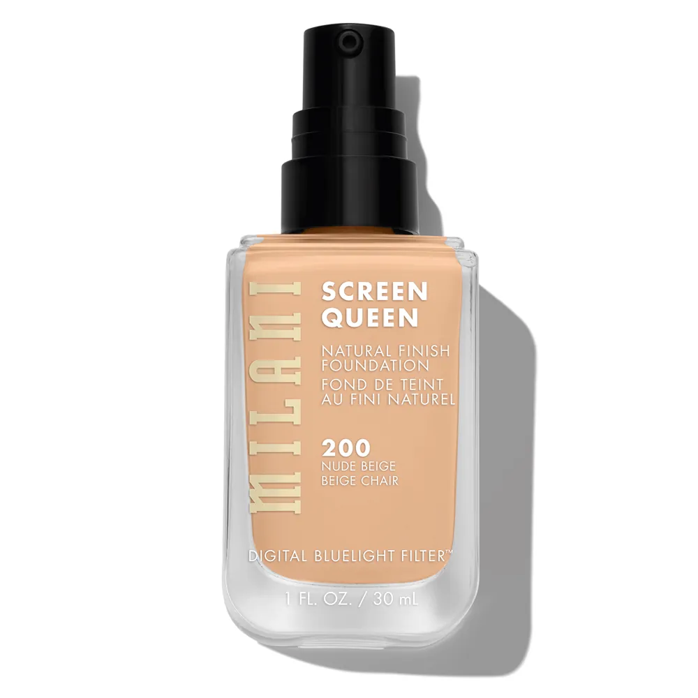 Fond de ten Milani Screen Queen Foundation 200 Nude Beige