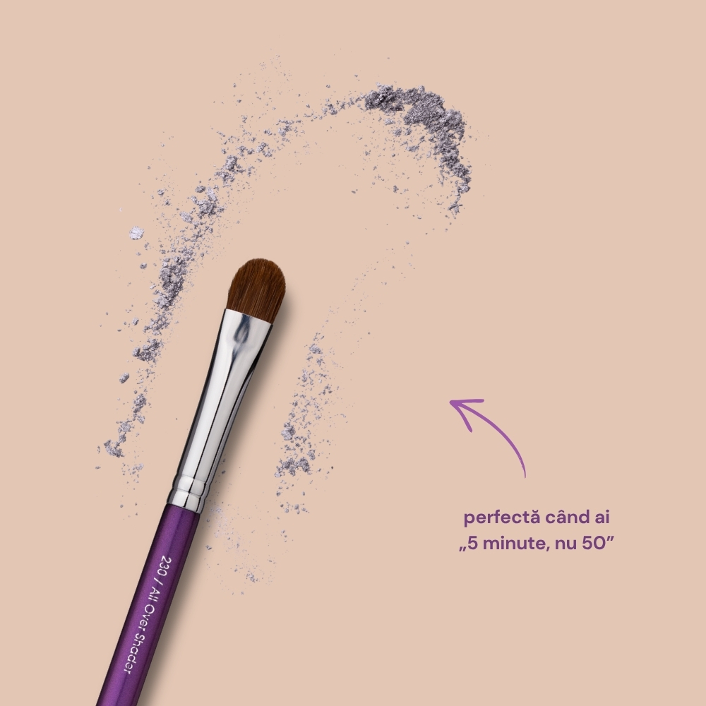 Pensula Profesionala Machiaj Boys`n Berries 230 All Over Shader — imaginea 4