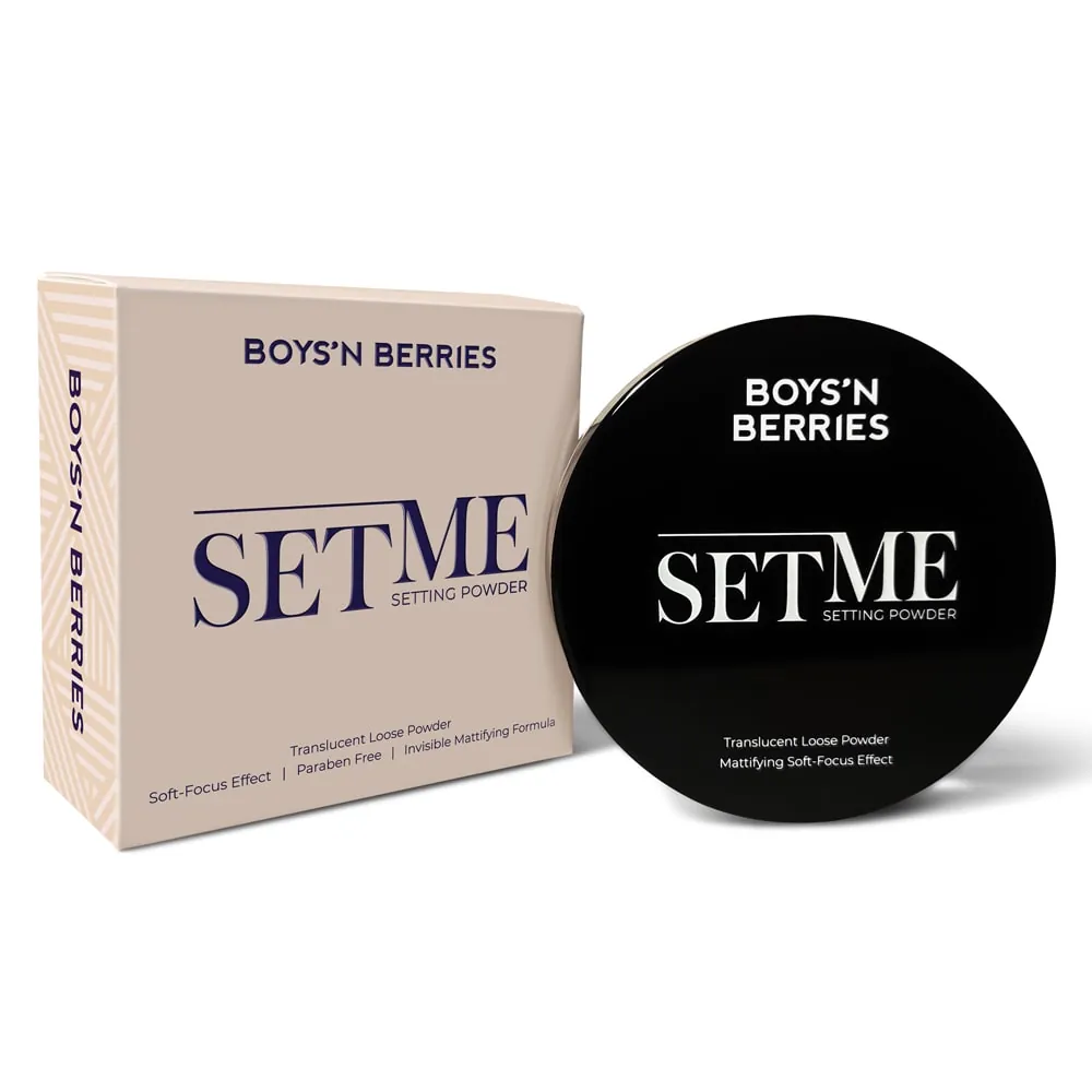 Pudra Pulbere Translucida pentru Fixare Boys`n Berries Set Me Translucent Loose Powder