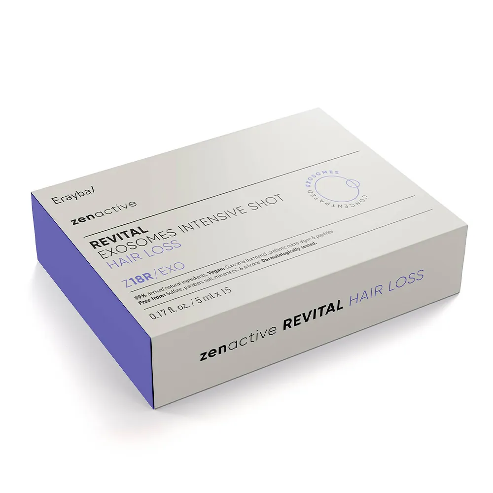 Fiole Impotriva Caderii Parului cu Exozomi Revitalizanți Erayba Z18R/EXO – 15 fiole x 5 ml