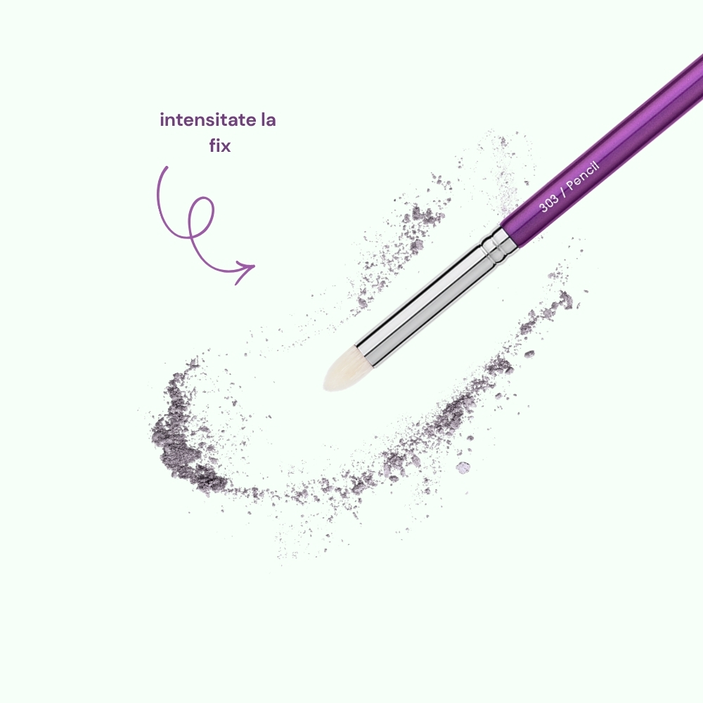 Pensula Profesionala Machiaj Boys`n Berries 303 Pencil — imaginea 4