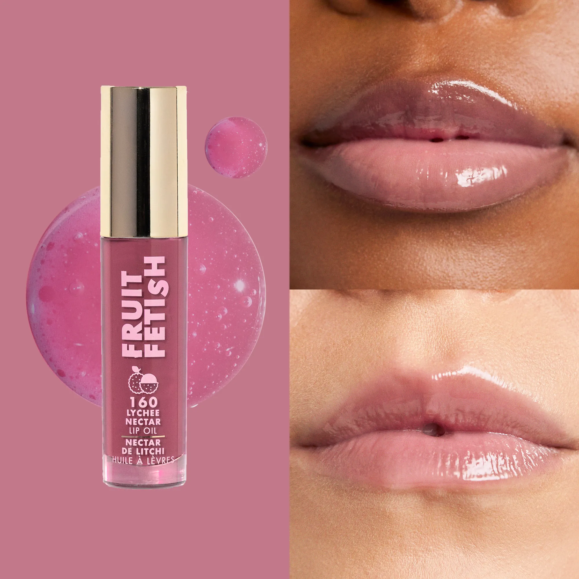 Ulei Hidratant Milani Fruit Fetish Lip Oil Lychee Nectar