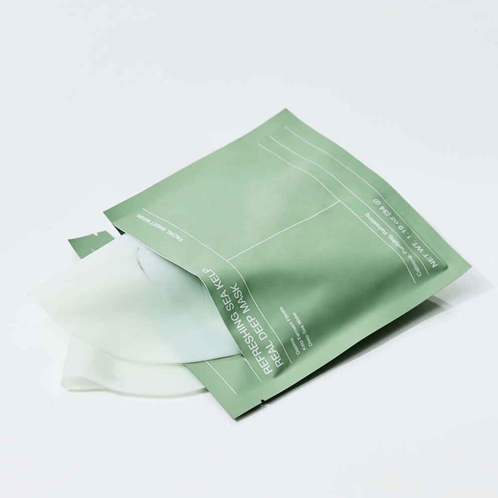 Mască de față cu alge marine Biodance Refreshing Sea Kelp Real — imaginea 4