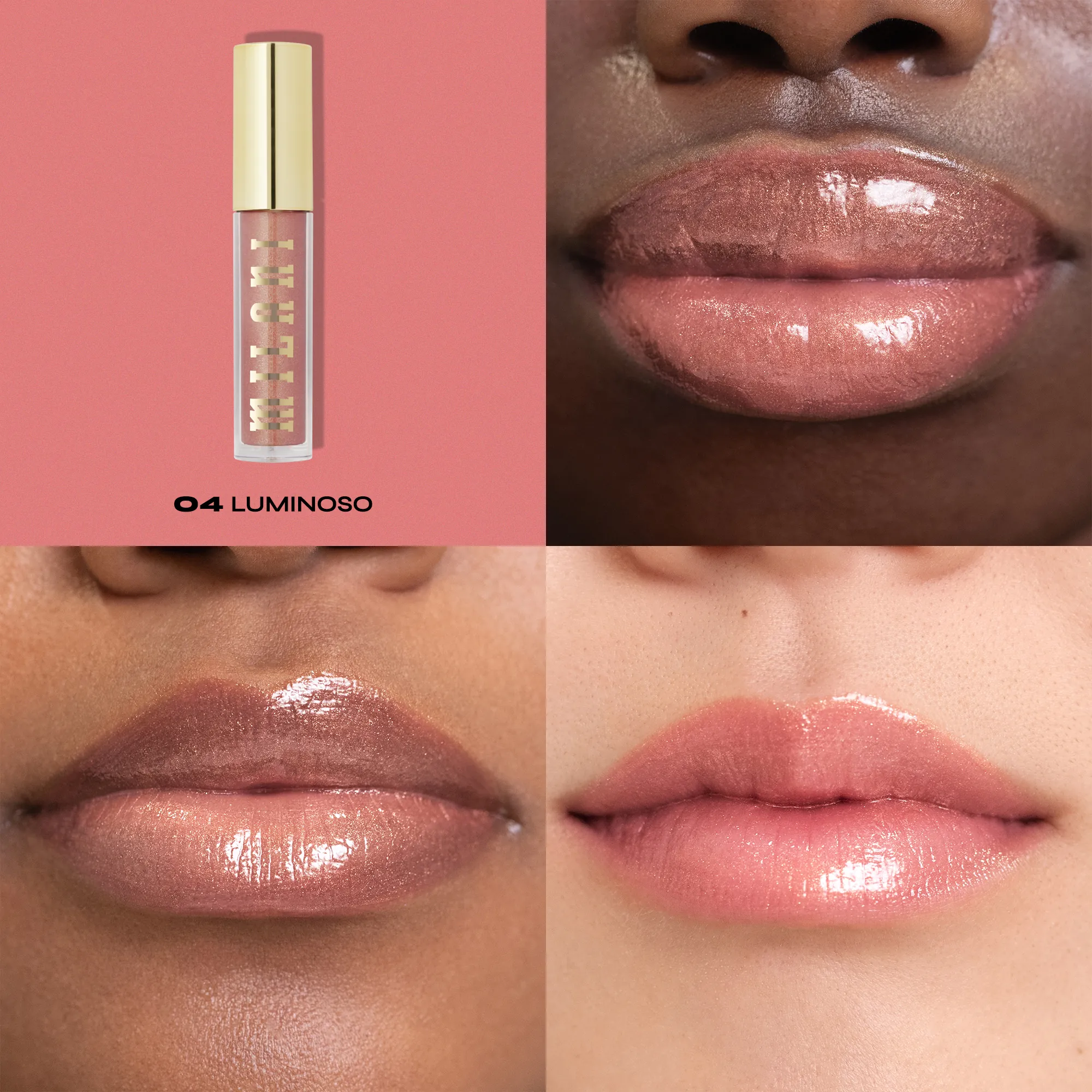 Luciu buze pentru volum Milani Keep It Full Nourishing Lip Plumper Luminoso
