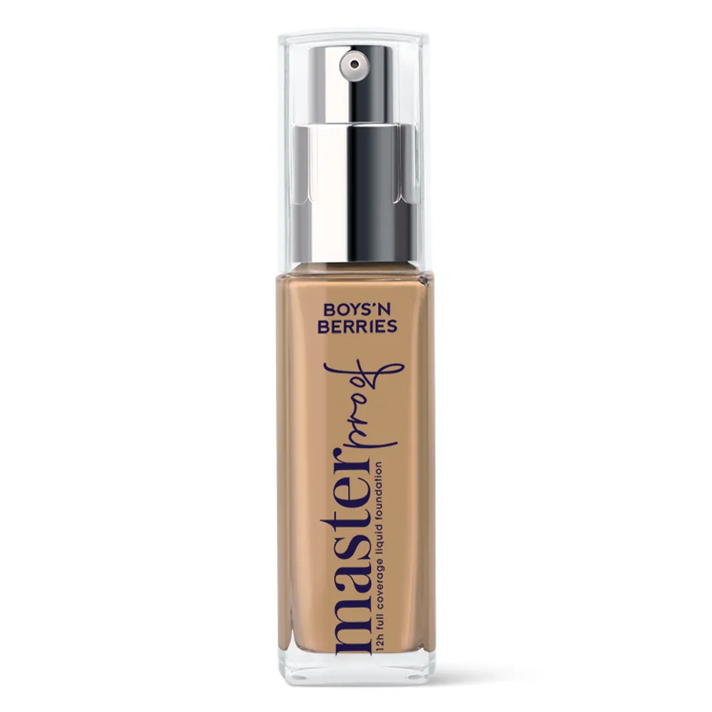 Fond de ten Boys`n Berries MASTERPROOF 12h Liquid Foundation Soft Beige