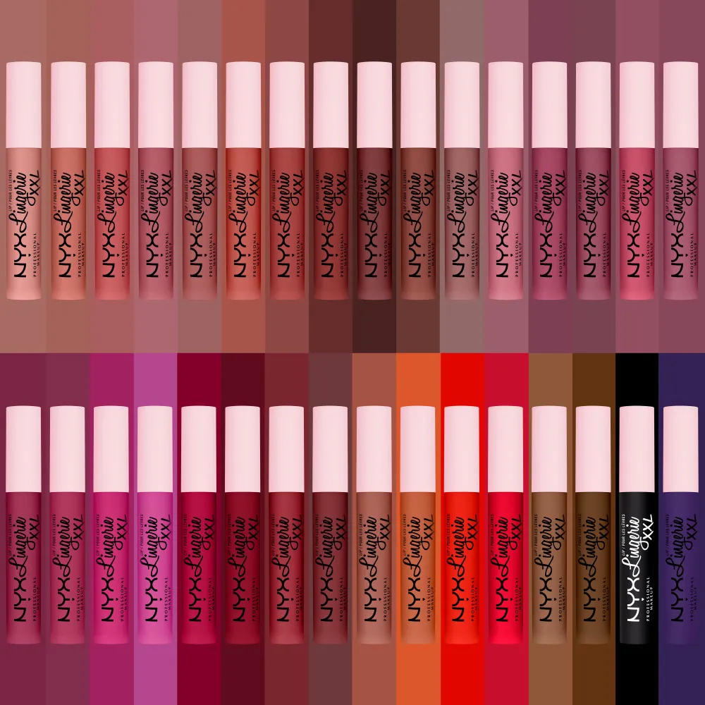 Ruj lichid mat NYX Professional Makeup Lip Lingerie XXL Flaunt It