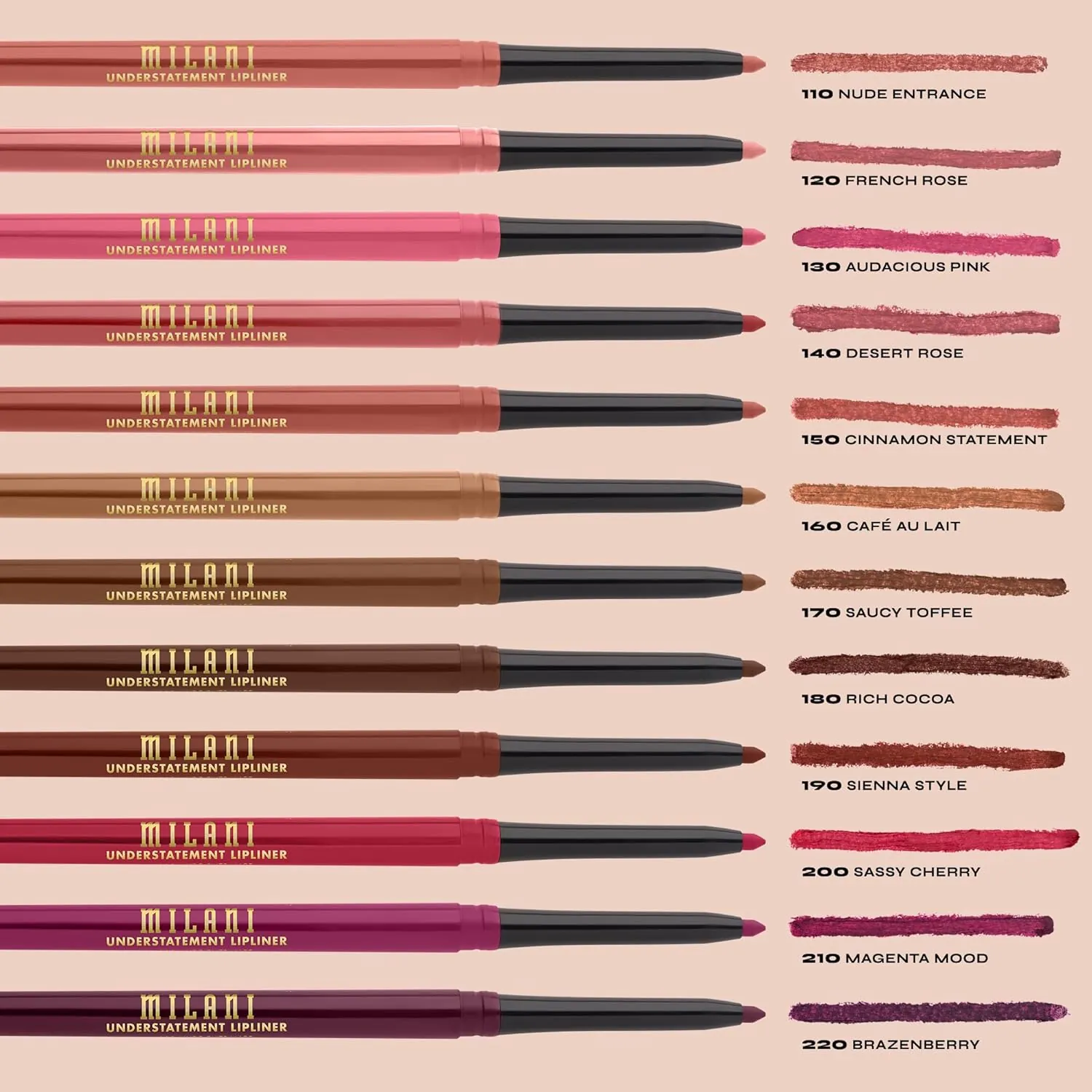 Creion Buze Milani Color Statement Lipliner Nude