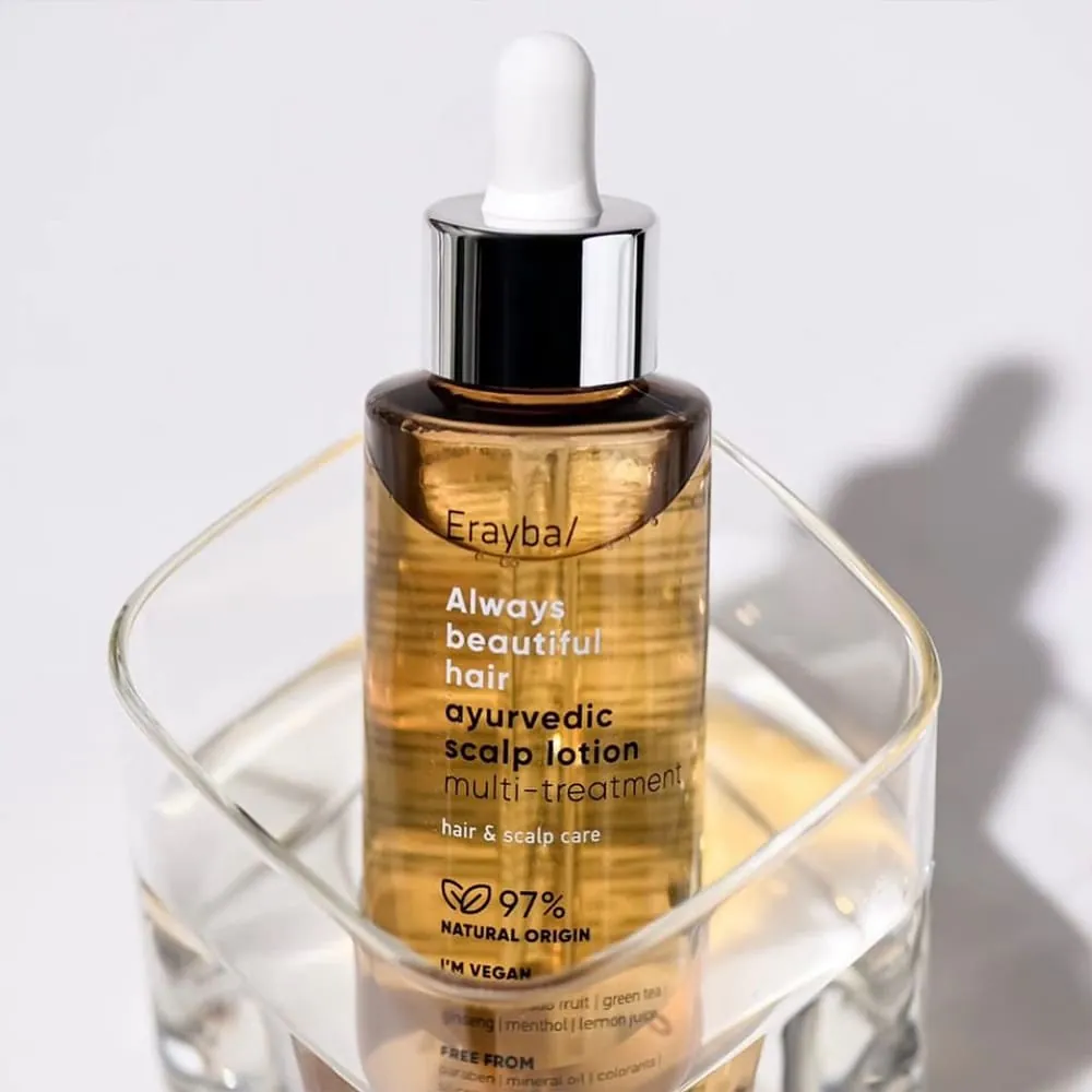 Lotiune Tratament pentru Ingrijirea Scalpului si Parului - ERAYBA ABH Ayurvedic Scalp Lotion