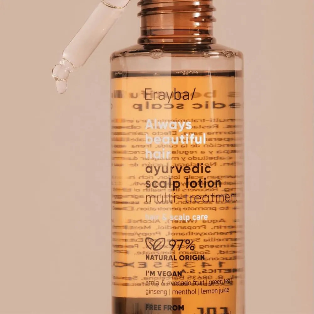 Lotiune Tratament pentru Ingrijirea Scalpului si Parului - ERAYBA ABH Ayurvedic Scalp Lotion