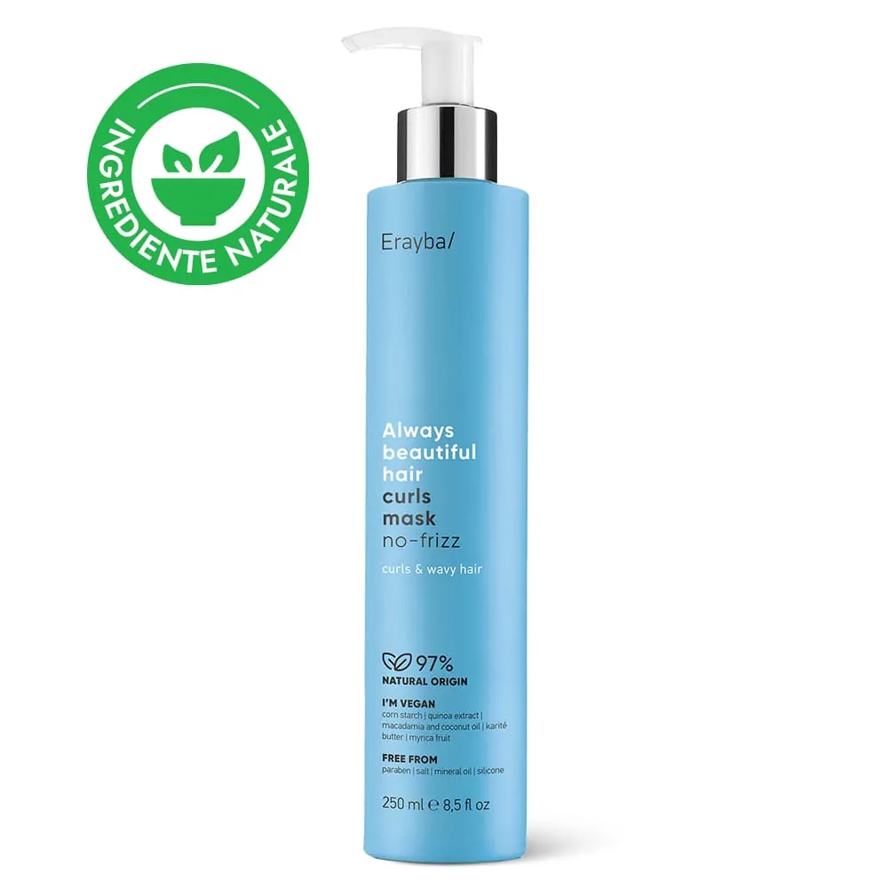 Masca Profesionala pentru Par Cret ERAYBA ABH Curls Mask No-frizz 250 ml