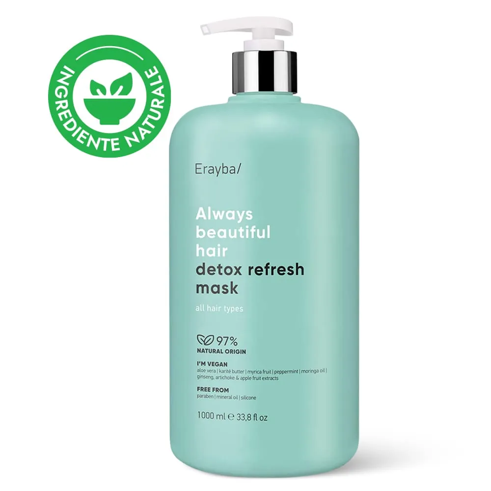 Masca Detoxifianta & Revitalizanta pentru Par - ERAYBA ABH Detox Refresh Mask 1000 ml