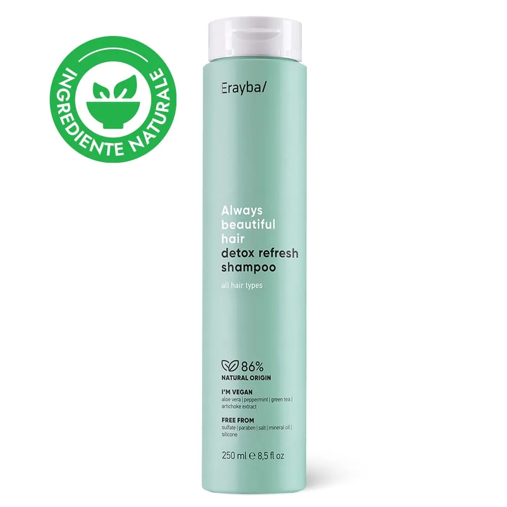 Sampon Detoxifiant & Revitalizant pentru Par - ERAYBA ABH Detox Refresh Shampoo 250 ml
