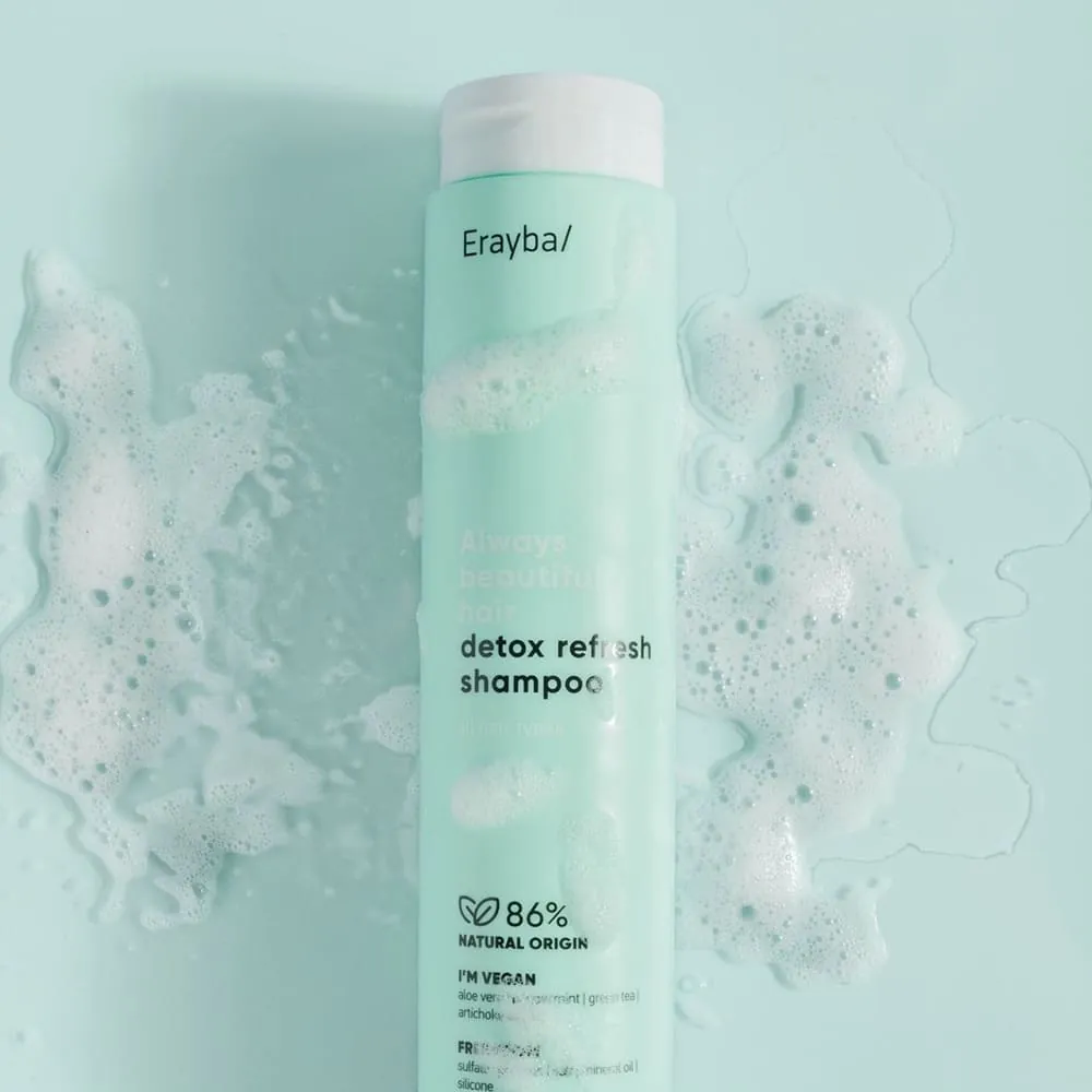 Sampon Detoxifiant & Revitalizant pentru Par - ERAYBA ABH Detox Refresh Shampoo 250 ml