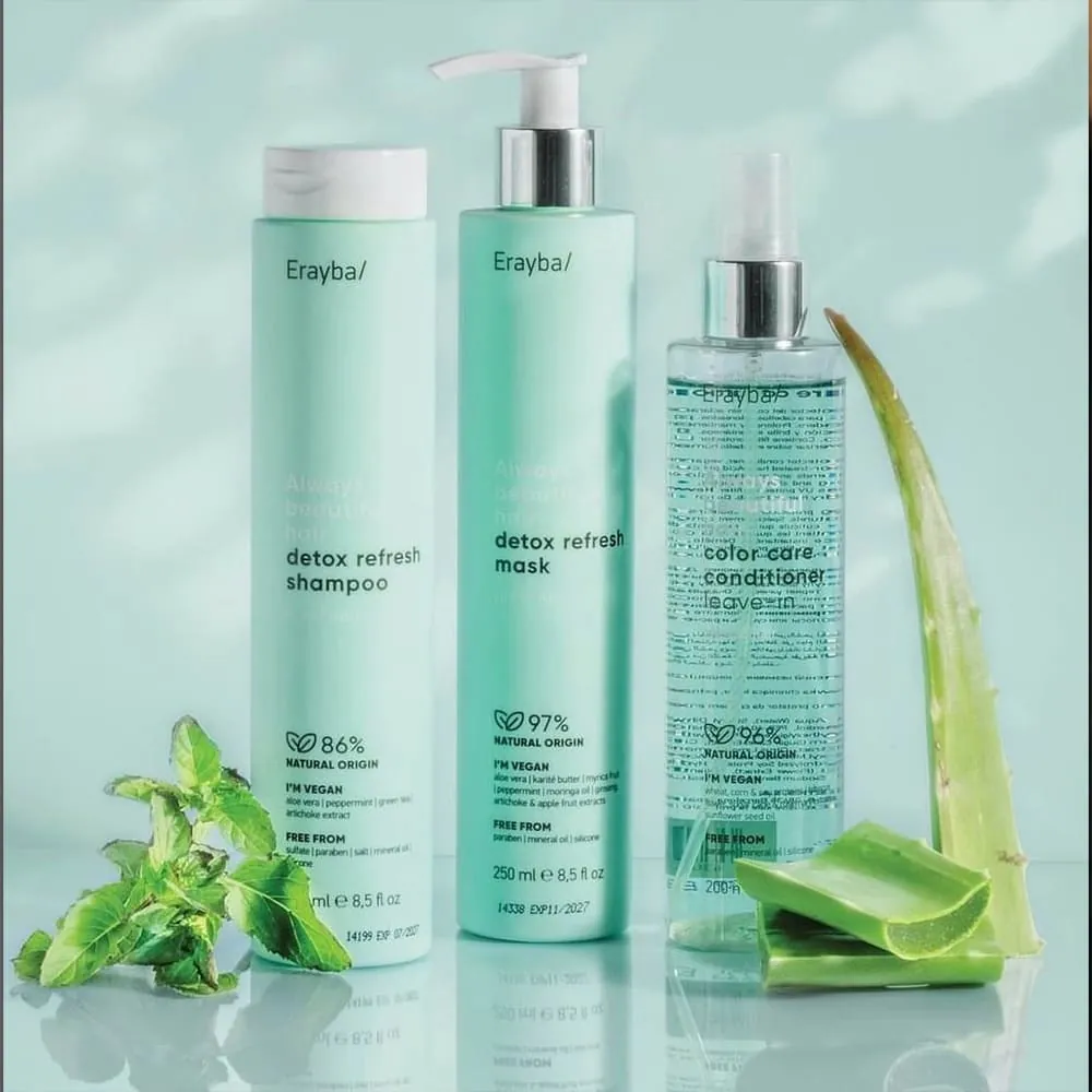 Masca Detoxifianta & Revitalizanta pentru Par - ERAYBA ABH Detox Refresh Mask 1000 ml