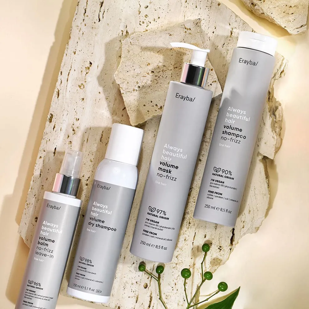 Sampon Profesional pentru Volum ERAYBA ABH Volume Shampoo No-Frizz 250 ml