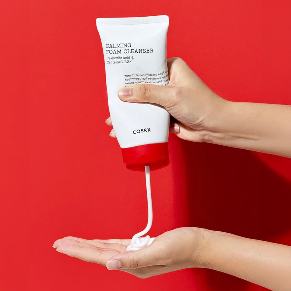 Spuma de curatare calmanta COSRX AC Collection Calming Foam Cleanser