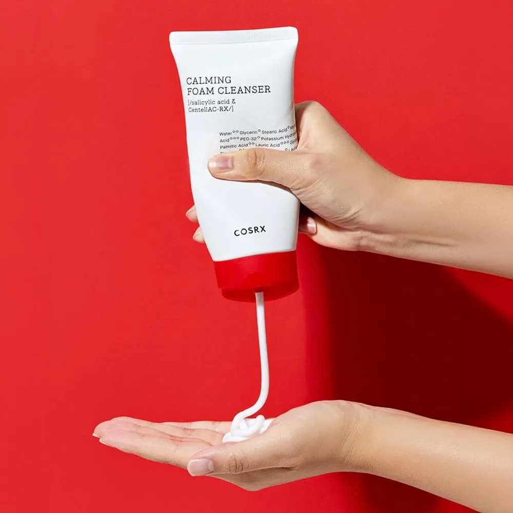 Spuma de curatare calmanta COSRX AC Collection Calming Foam Cleanser