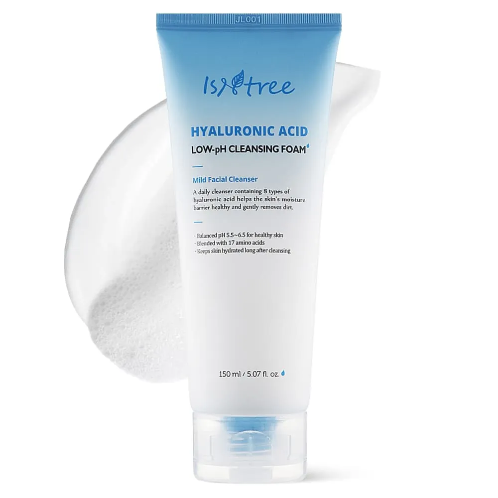 Spuma pentru Curatare cu pH Scazut ISNTREE Hyaluronic Acid LOW-pH Cleansing Foam