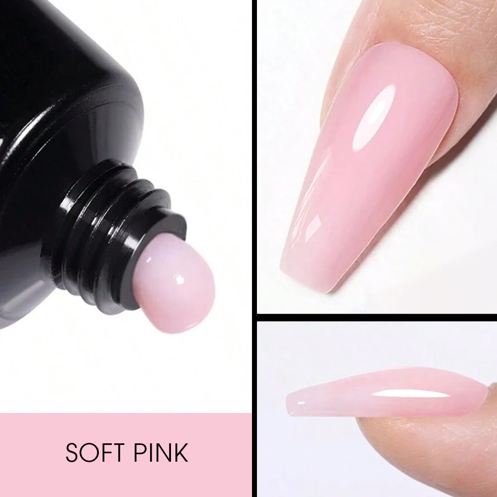 Gel UV pentru Constructie BO.NAIL AcryGel Soft Pink