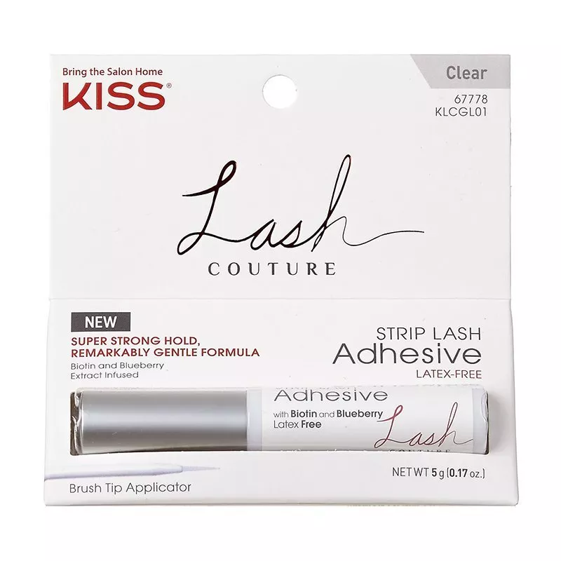 Adeziv Kiss USA Couture Strip Lash Adhesive Clear