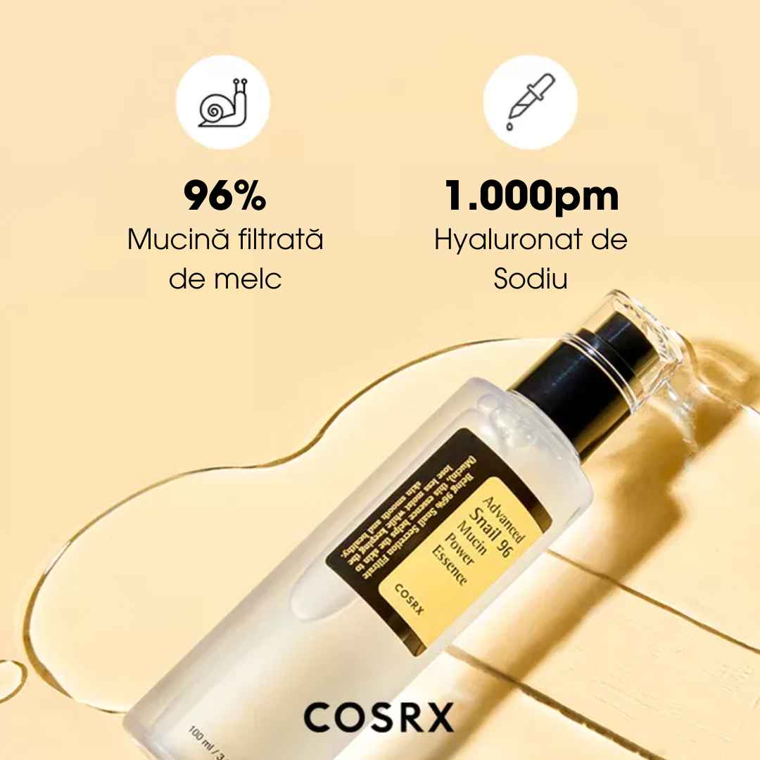 Esenta Hidratanta COSRX Advanced Snail 96 Mucin Power Essence