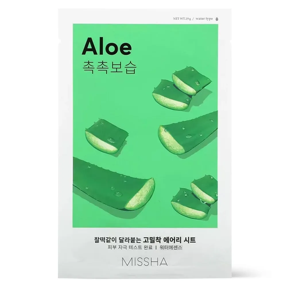 Masca Hidratanta & Calmanta Missha Airy Fit Sheet Mask #Aloe