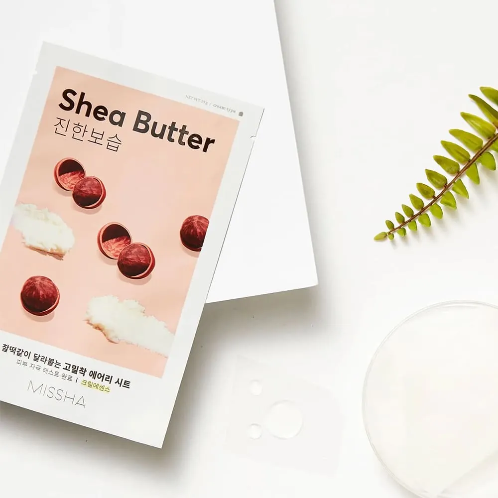 Masca Nutritiva Missha Airy Fit Sheet Mask Shea Butter