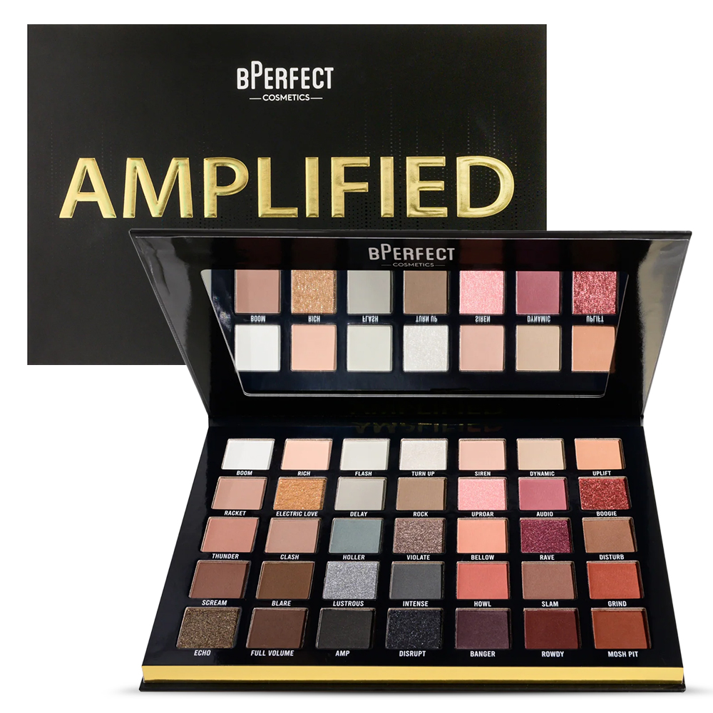 Paleta de Farduri BPerfect Amplified Shadow Palette