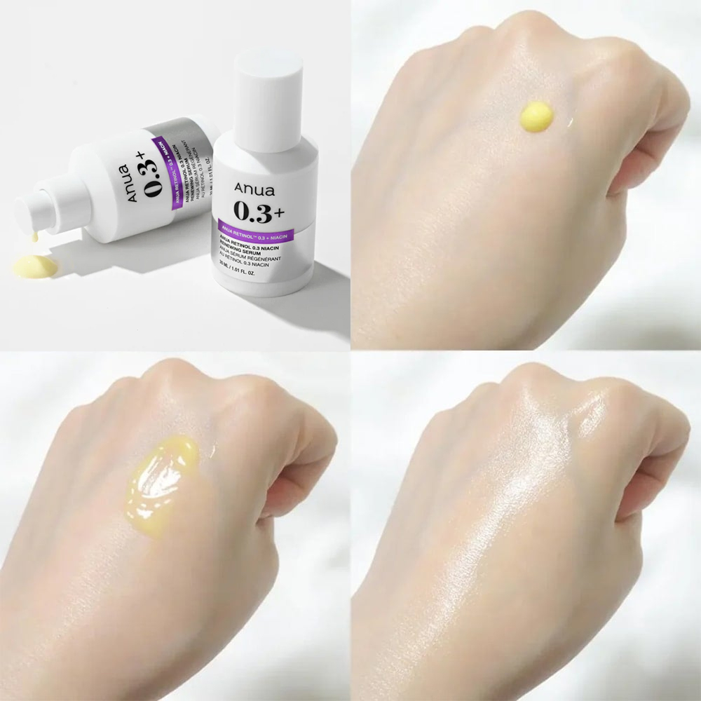 Ser pentru Netezire ridurilor Anua Retinol 0.3 NIACIN Renewing Serum