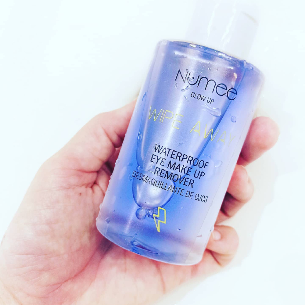Apa Micelara Bifazica Numee Glow Up Wipe Away Waterproof Eye Makeup Remover