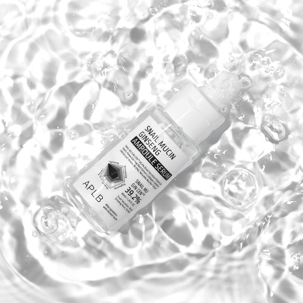 Ser revitalizant ten matur si tern APLB Snail Mucin Ginseng Ampoule Serum