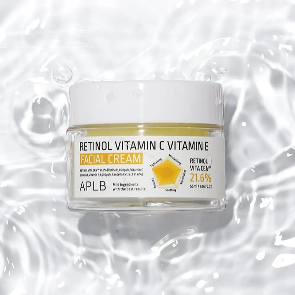 Crema de Fata cu Retinol, Vitamina C si Vitamina E APLB Facial Cream