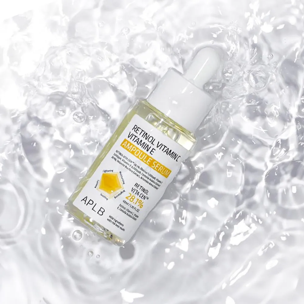 Ser cu Retinol, Vitamina C si Vitamina E APLB Ampoule Serum 