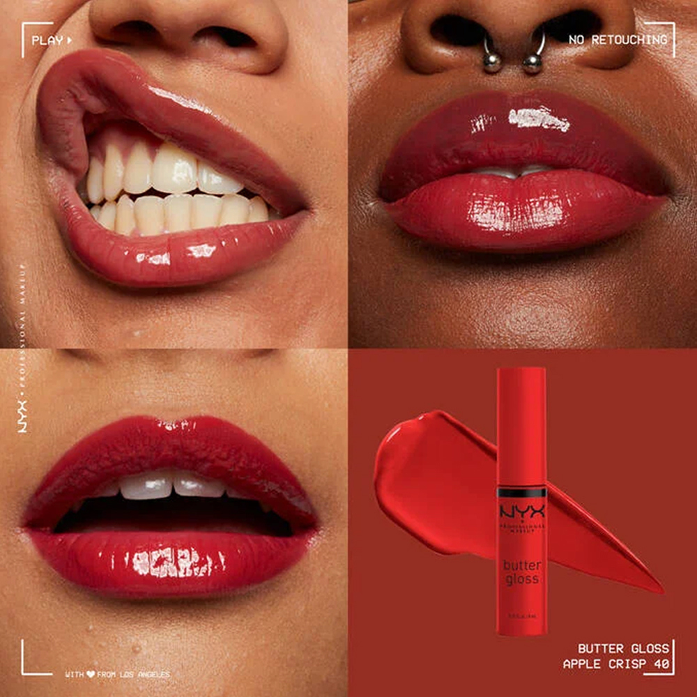 Luciu buze NYX Professional Makeup Butter Gloss Apple Crisp