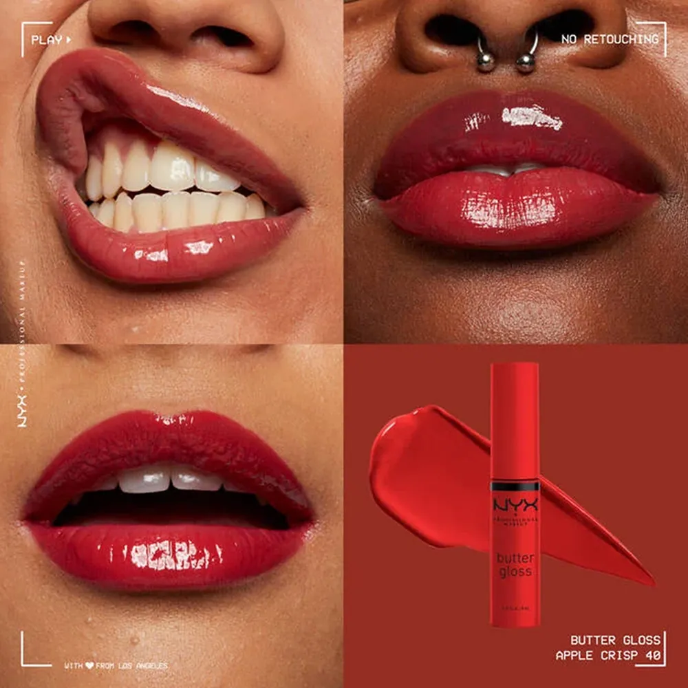 Luciu buze NYX Professional Makeup Butter Gloss Apple Crisp