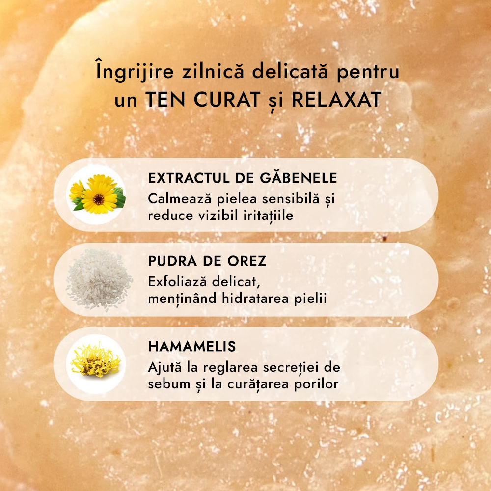 Balsam demachiant Arencia Calendula Rice Mochi Cleanser