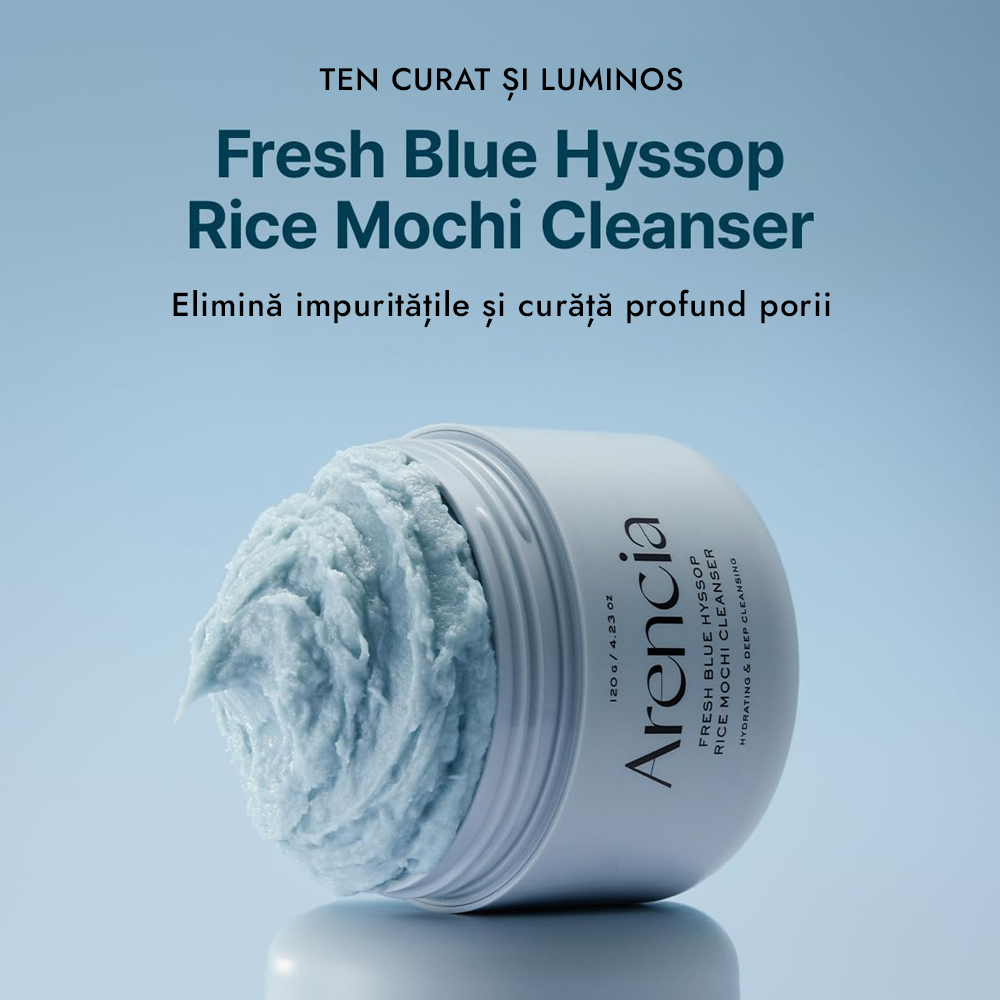 Balsam de Curatare Arencia Fresh Blue Hyssop Rice Mochi Cleanser