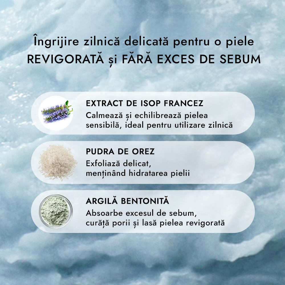 Balsam de Curatare Arencia Fresh Blue Hyssop Rice Mochi Cleanser