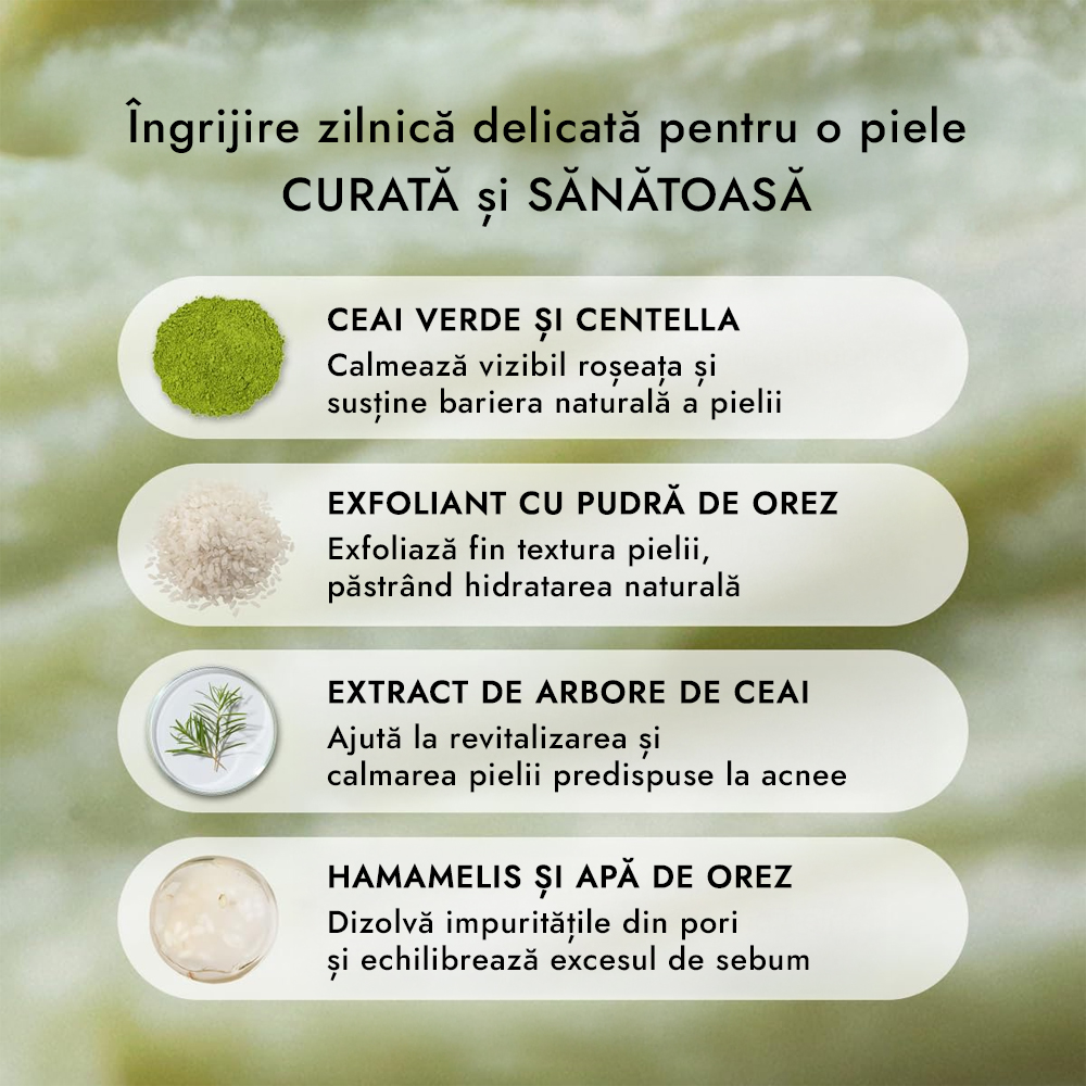 Balsam de curatare Arencia Fresh Green Rice Mochi Cleanser