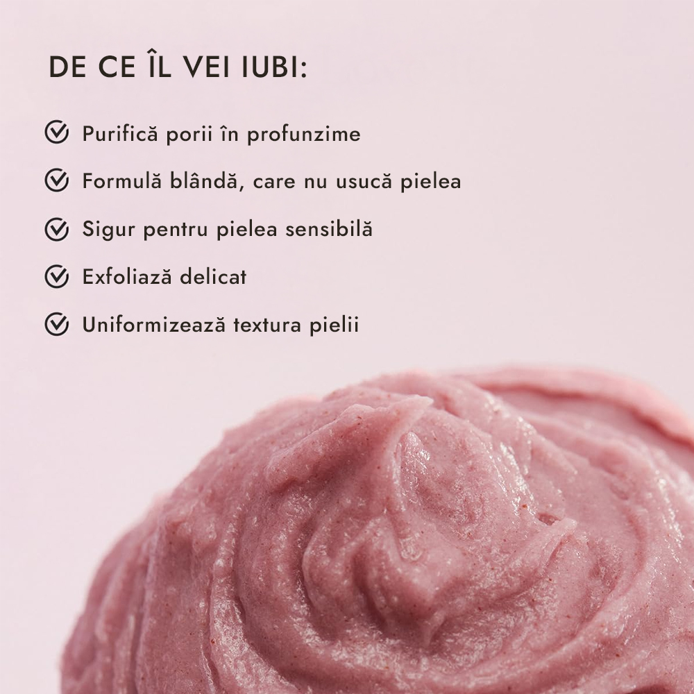 Balsam de curatare Arencia Fresh Rosehip Rice Mochi Cleanser