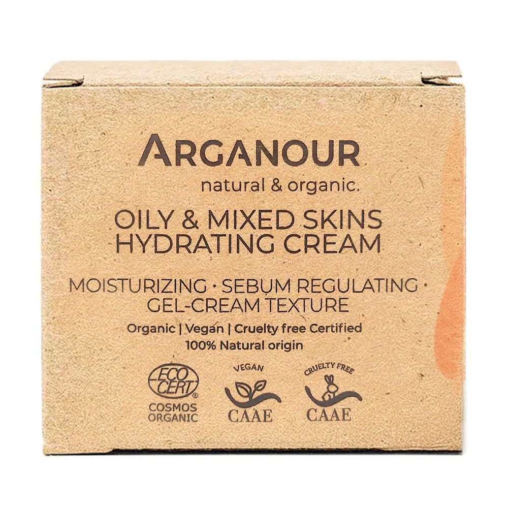 Crema BIO pentru Ten Gras & Mixt Arganour Hydrating Cream