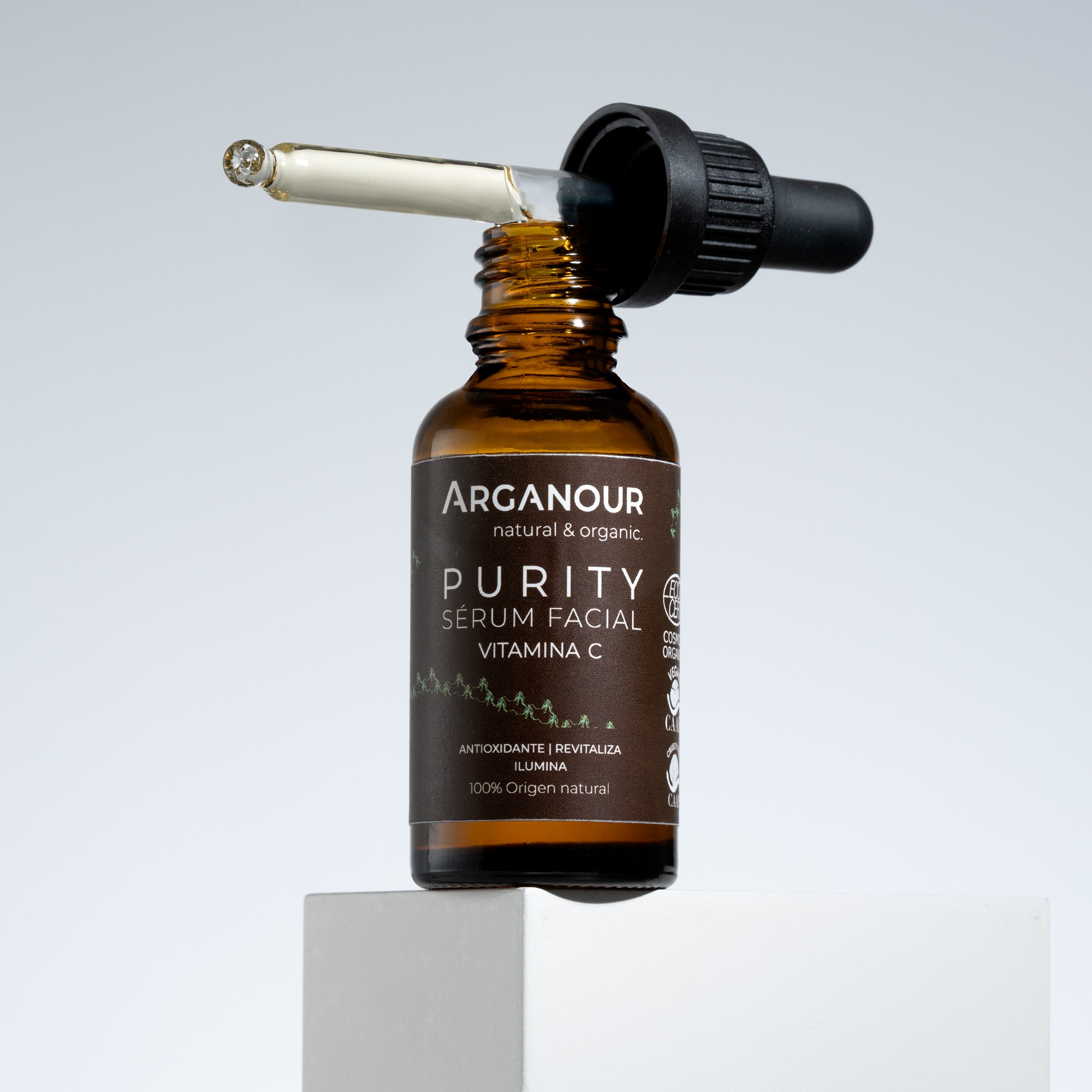 Ser BIO cu Vitamina C 10% Arganour Purity Face Serum