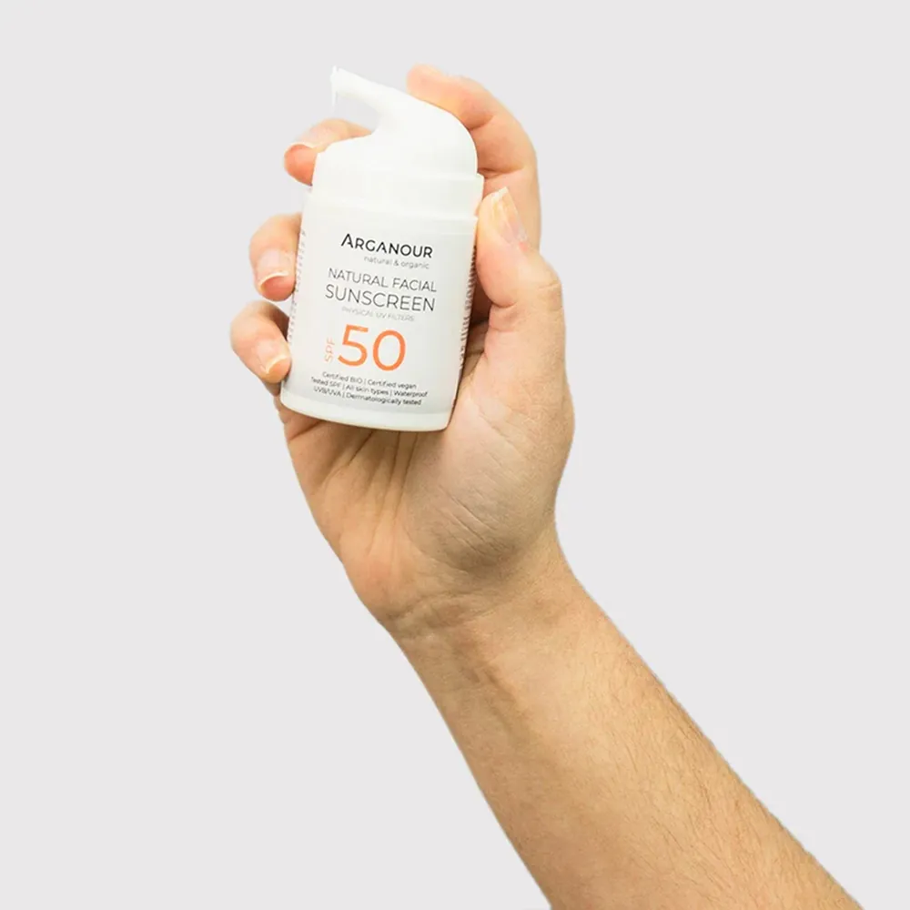 Crema BIO cu Protectie Solara Arganour Sunscreen SPF 50